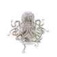 Octopus Sterling Silver and Crystal Tureen