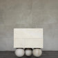 Luna Nightstand – Bleached White Oak with Rift Oak Drawers