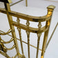 ART NOUVEAU ITALIAN BRASS DOUBLE BED – EARLY 1900s