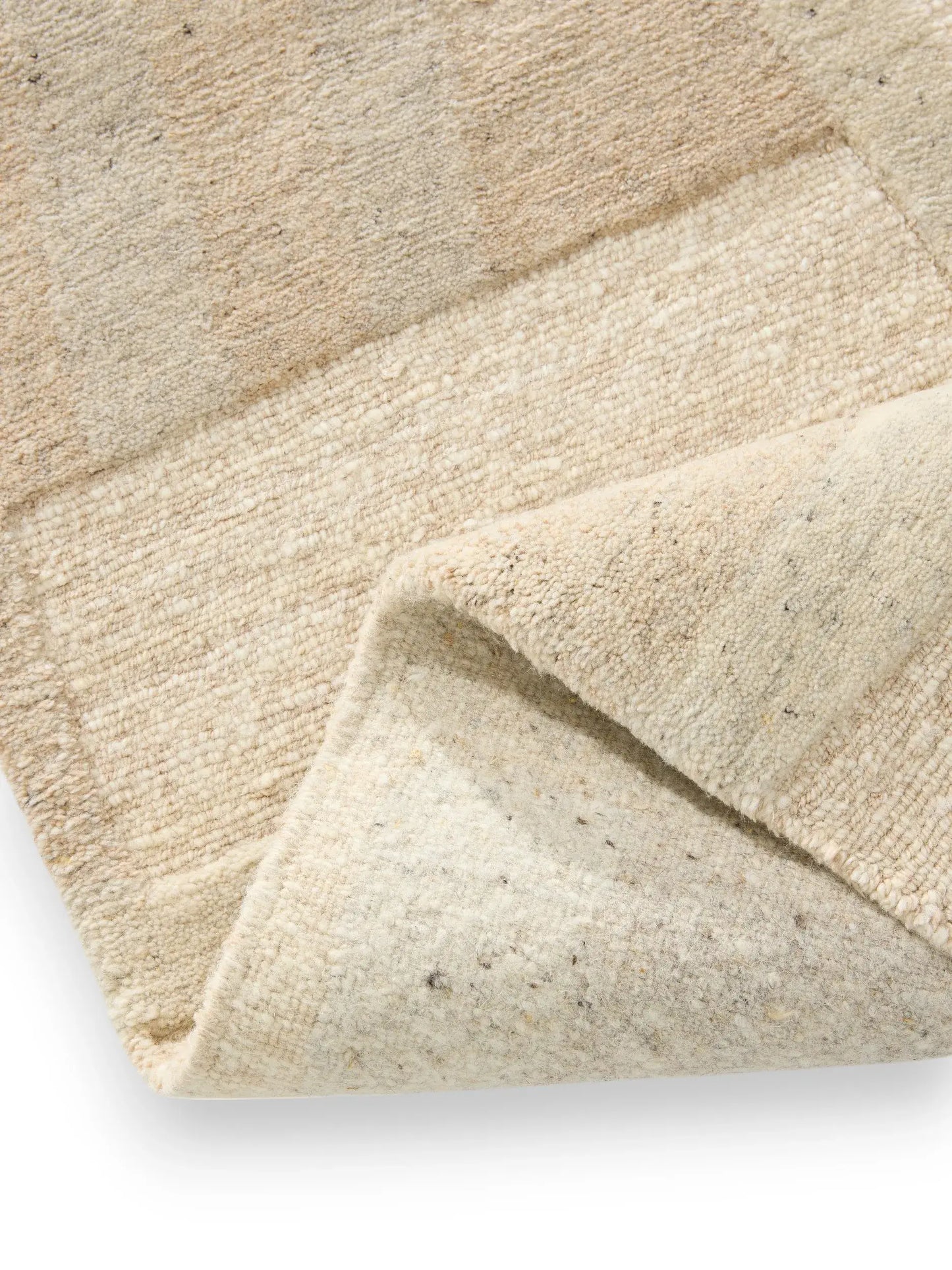 Lisa Cream & Beige Wool Rug