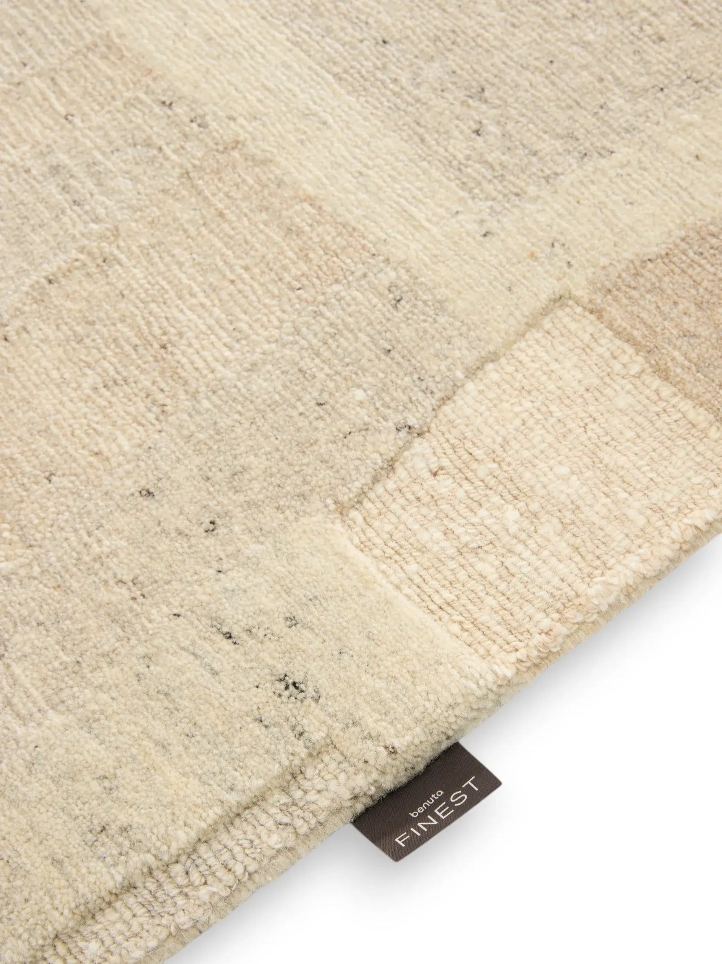 Lisa Cream & Beige Wool Rug