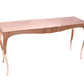 Louise Console Art Deco Desk & Writing Table — Smooth Antique Bronze by Paul Mathieu