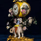 Louis XV Ormolu Mntd. Meissen Porcelain Chinoiserie Elephant Clock w/ Snail