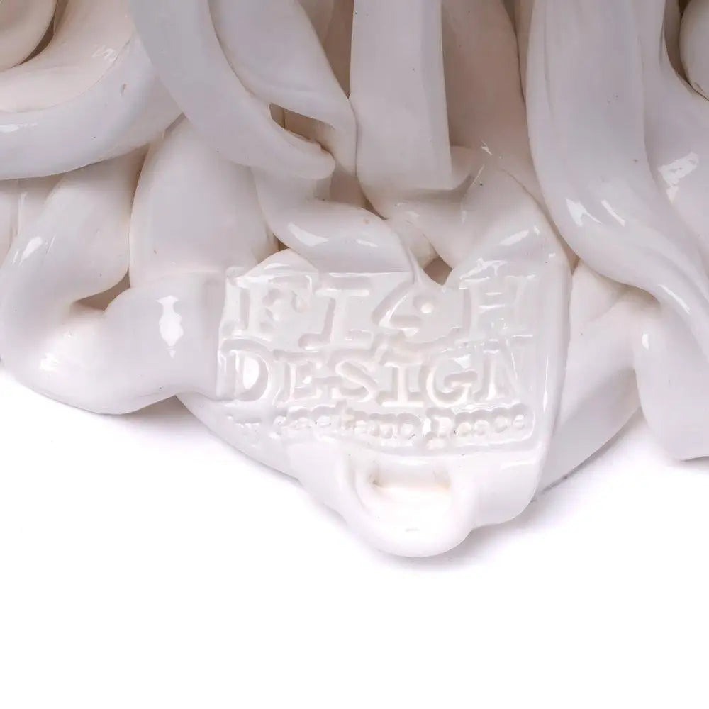 Contemporary Fish Design Gaetano Pesce Medusa XL Vase Soft Resin White