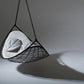 Melon Hanging Swing Chair – Modern White Indoor/Outdoor Daybed, 2022
