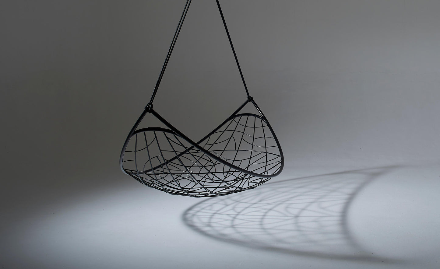 Melon Hanging Swing Chair – Modern White Indoor/Outdoor Daybed, 2022