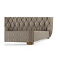 Modern Quilted Leather King Bed
