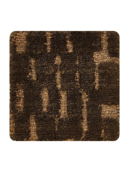 Luxury Pure Wool Rug – Brown