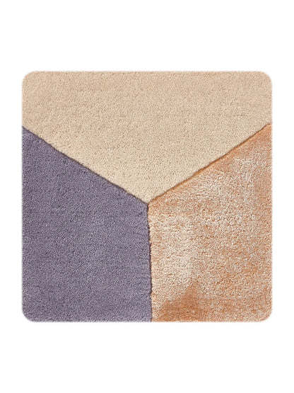 Paul Orange Wool & Lyocell Rug