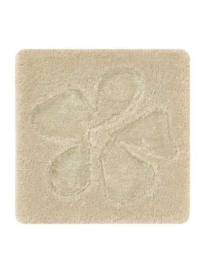 Botanical Motif Wool & Lyocell Rug