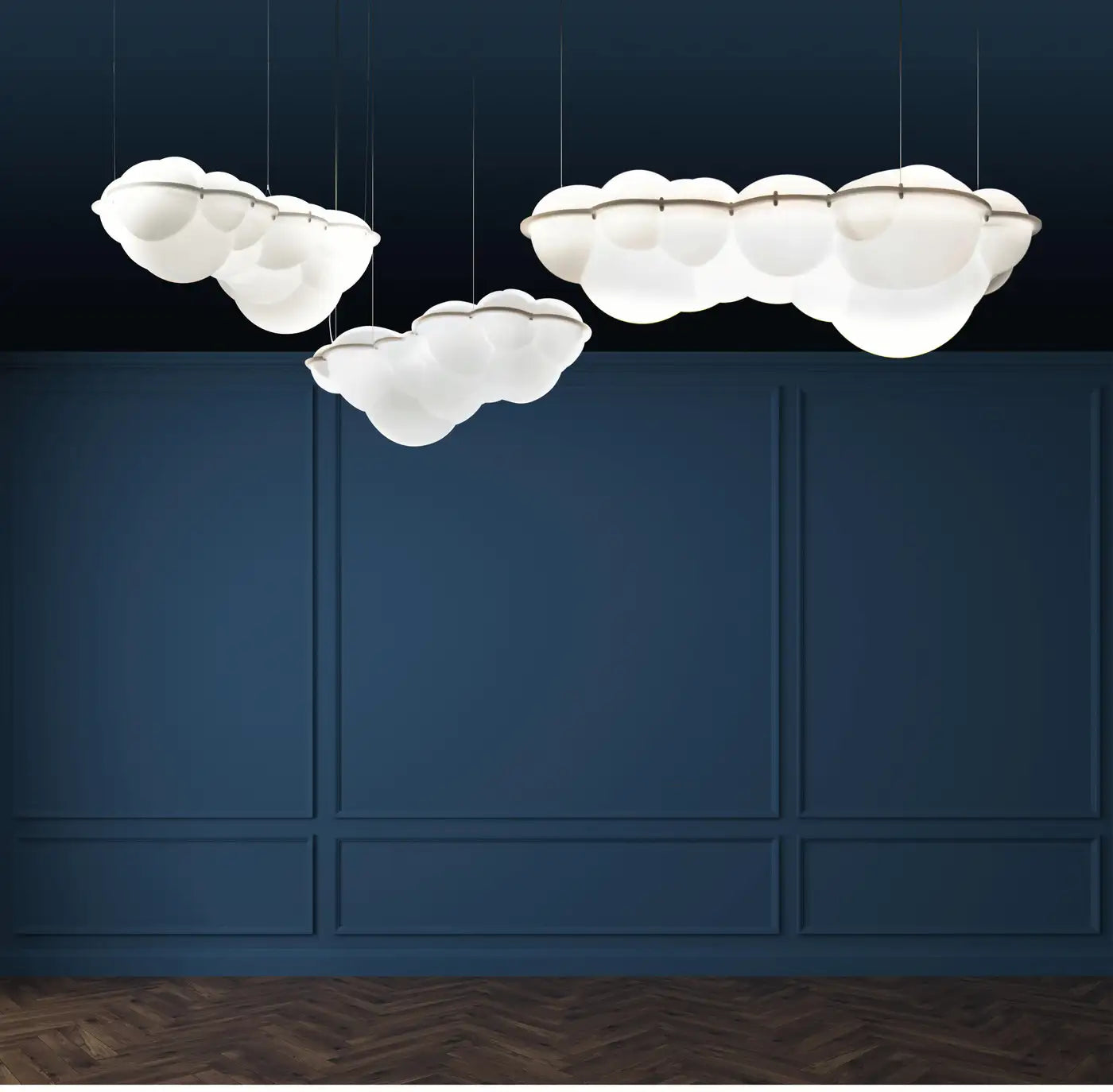 Nemo Nuvola Minor LED 2700K Pendant Lighting 120V, 90W in White