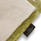 Cream Flowing Line Pattern Elegant Wool-Blend Rug