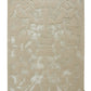 Botanical Motif Wool & Lyocell Rug