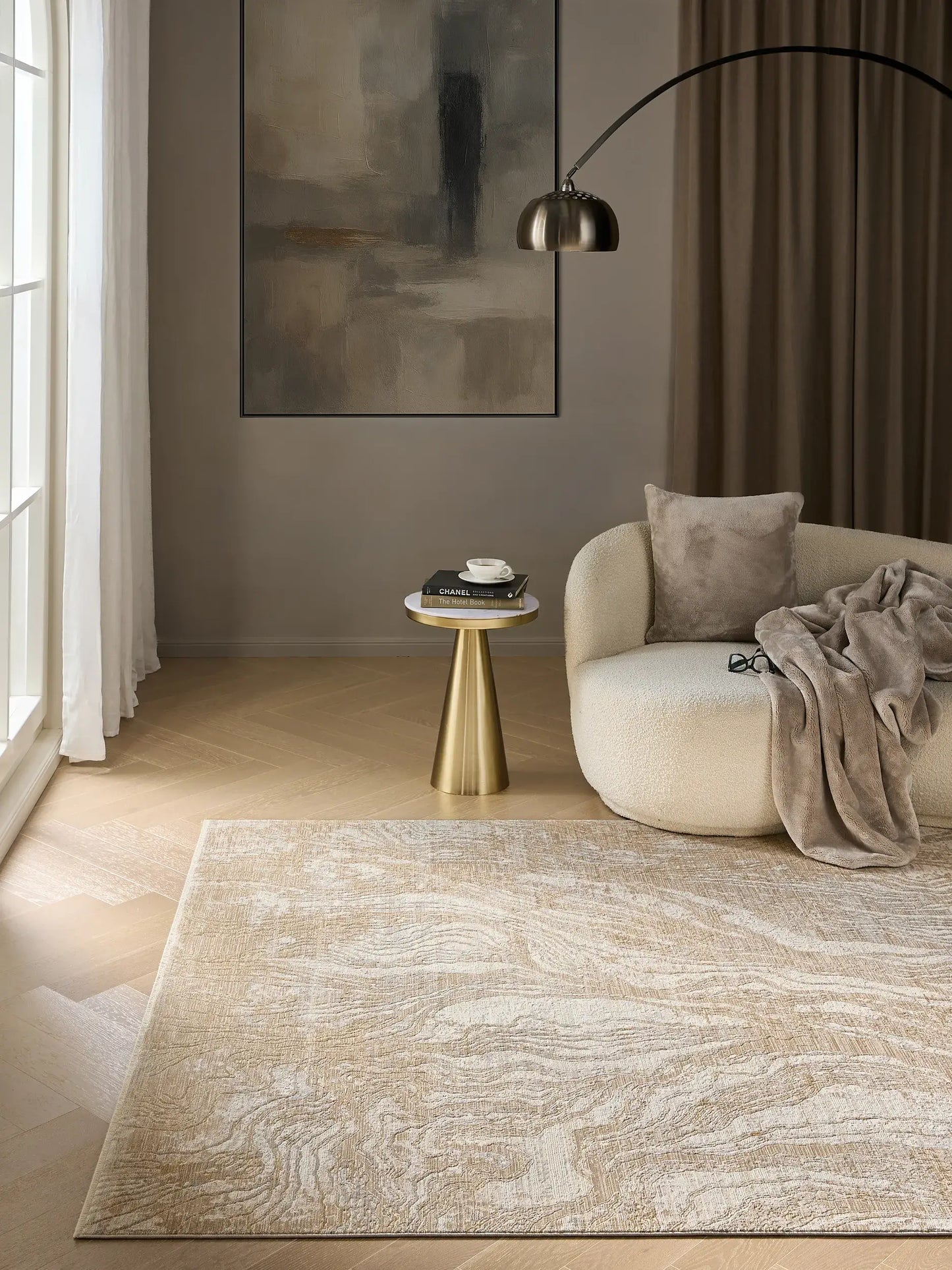 Nero Cream & Beige Rug