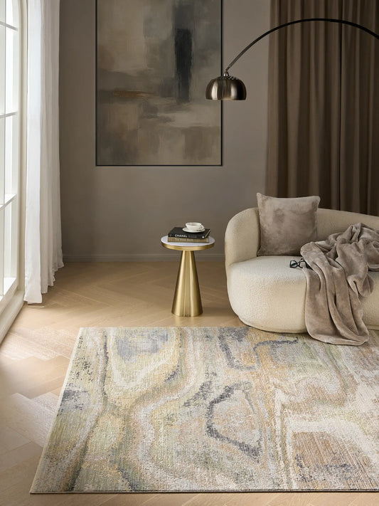 Nero Grey Beige Rug