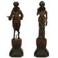 Pair of Renaissance Walnut Devil Figures