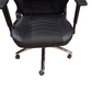 Office chair Keston, black eco leather