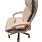 Office chair Edmond, beige eco leather