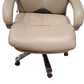 Office chair Edmond, beige eco leather