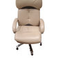 Office chair Edmond, beige eco leather
