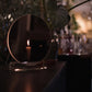 Mirror Candle Holder "Spegla Pink Edition" Glass with Half Transparent Mirror