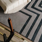 Parker Grey Wool & Lyocell Rug