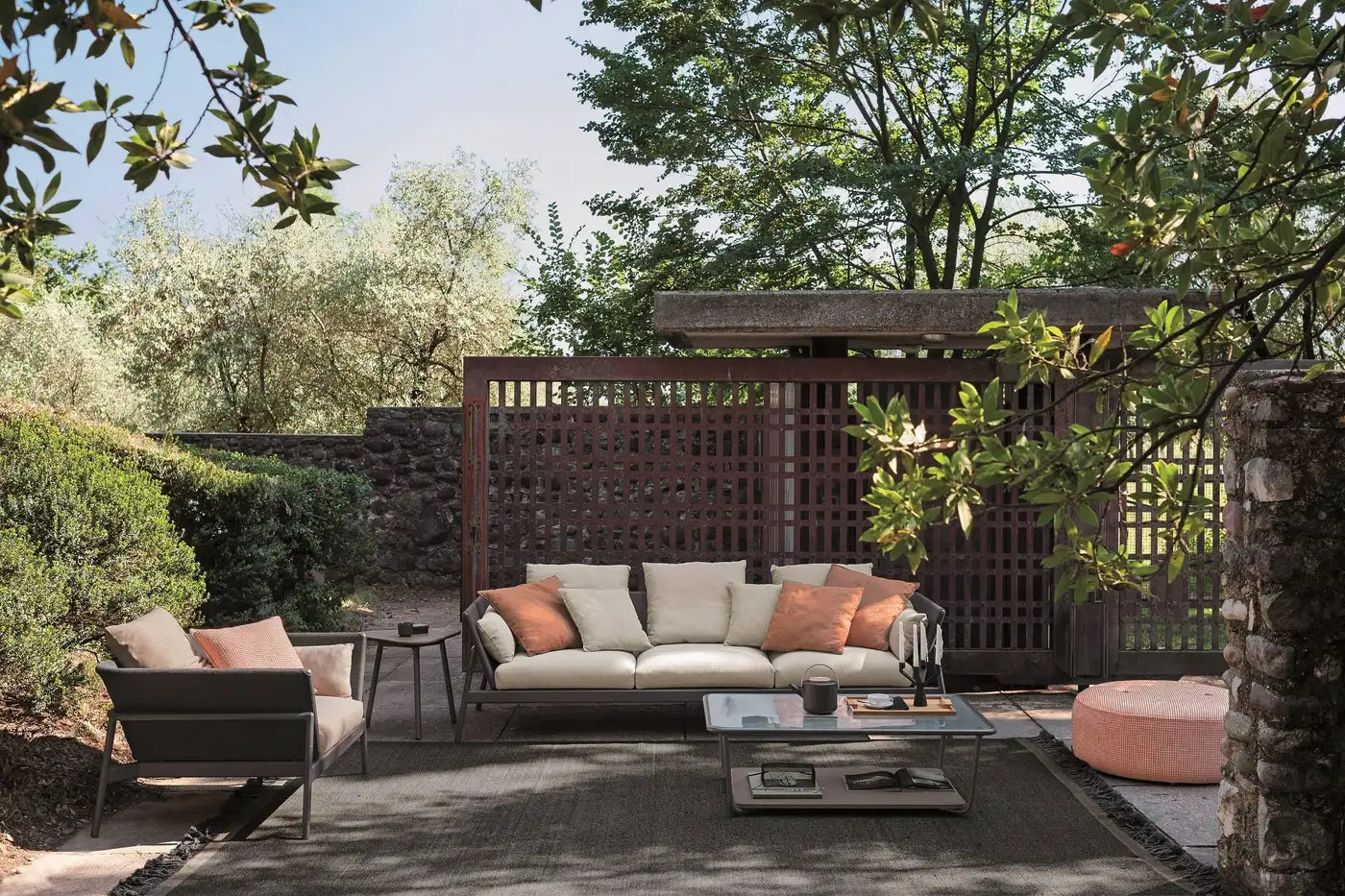 Roda Indoor or Outdoor Piper 103 Low Sofa