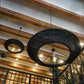 Indoor / Outdoor Bohemian Hand Woven Iris Pendant Chandelier