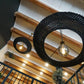 Indoor / Outdoor Bohemian Hand Woven Iris Pendant Chandelier