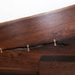 St. Pierre King Bed with Bleached Maple Slab Headboard and Built-in Nightstands