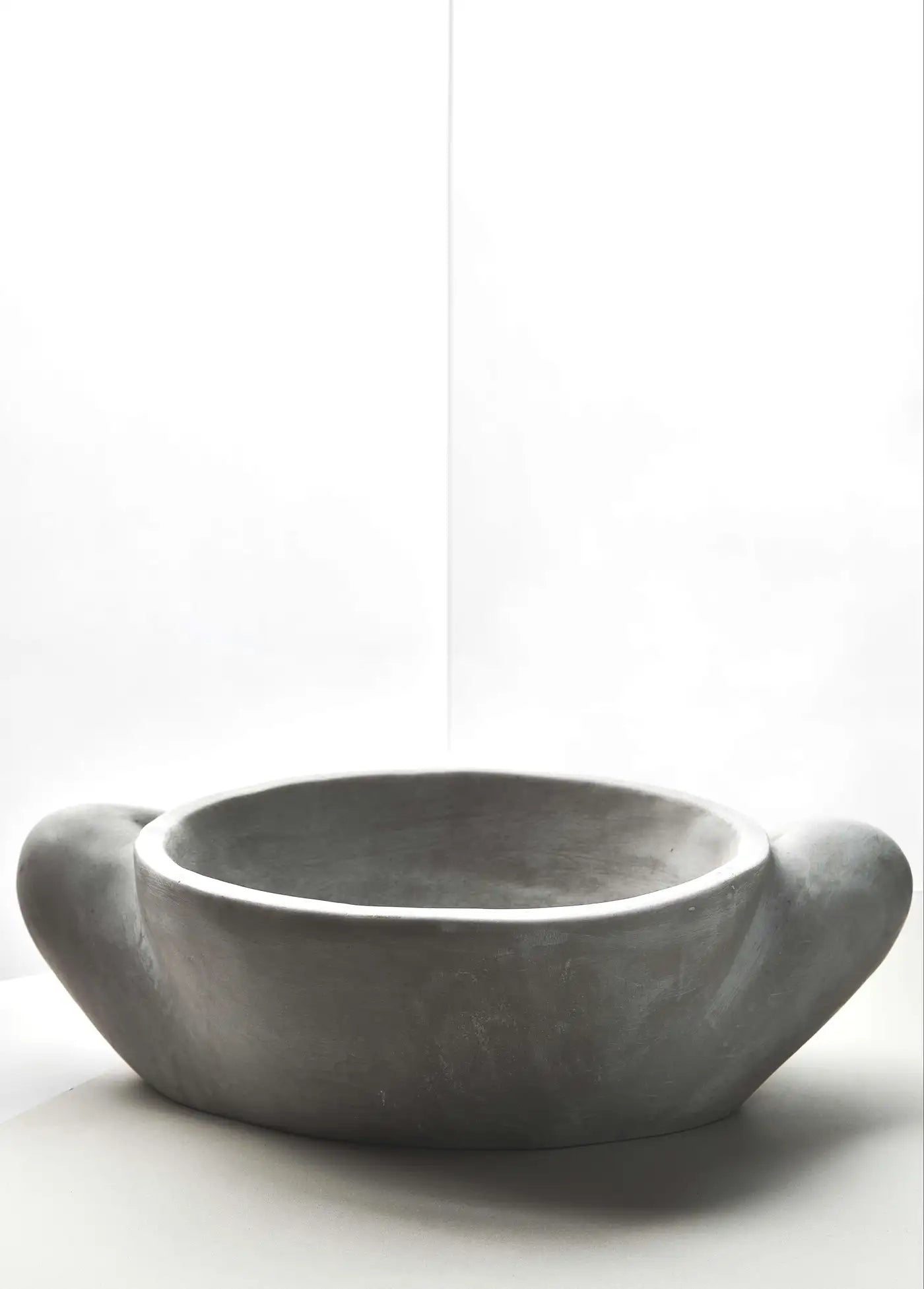Meditative Pose Sculptural Legs Bowl Sukhasana II S Hand-Crafted Resin + Stone