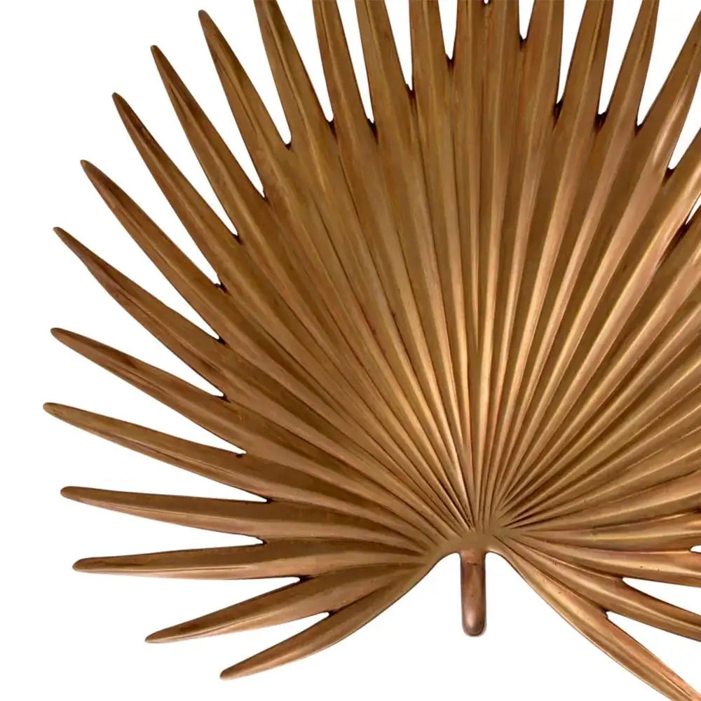 Palma Brass Wall Lamp