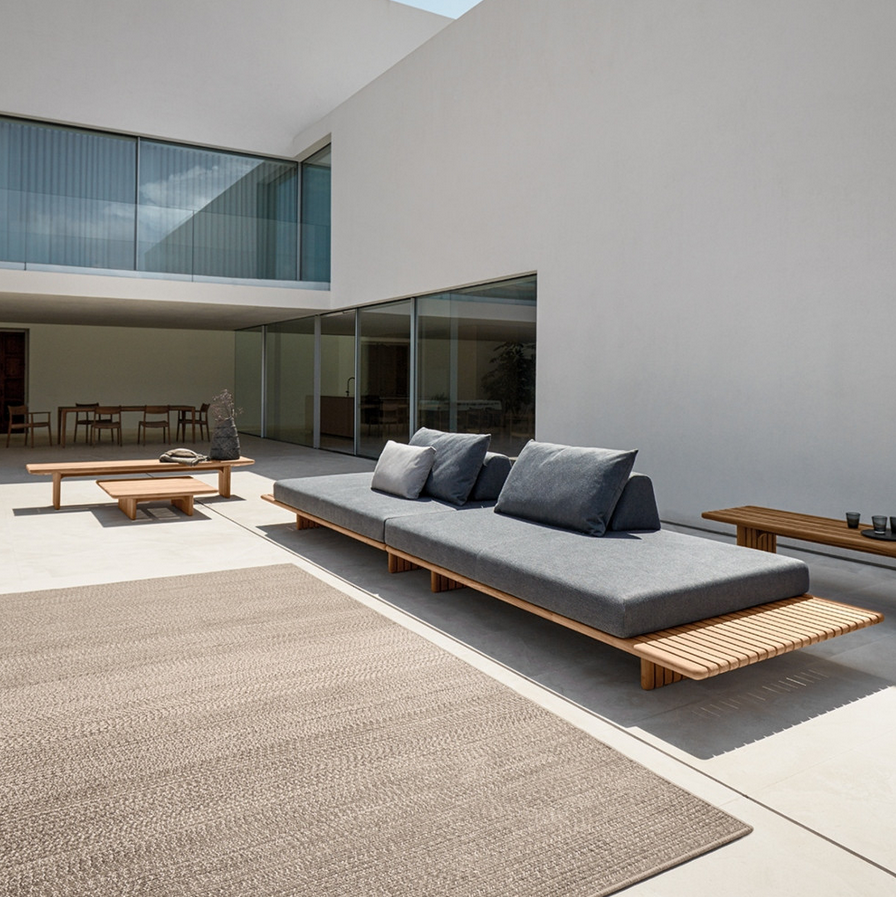 Deck Outdoor Modular Seating Unit | 223 CM | Options