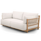 Salina Designer Outdoor Two Seater Sofa | Teak