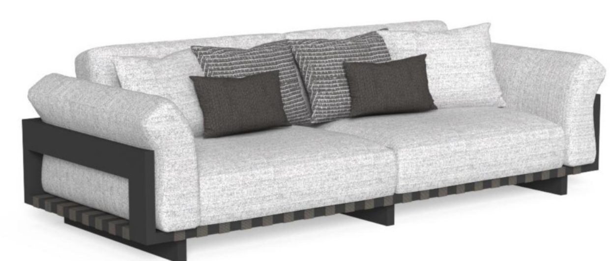 Argo Alu outdoor Sofa | 3 Colour Combinations