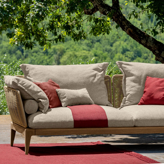 Cruise Teak 3 Seater Sofa