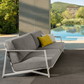 Cottage Outdoor Sofa Luxury 3 Seater