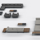 Grid Lounge Modular Left / Right End Unit | Colour Options