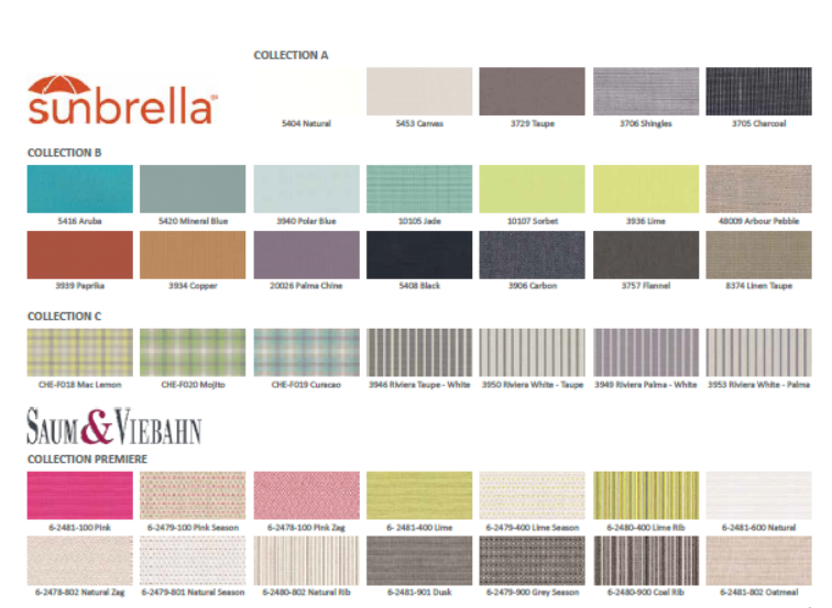 Strips Four Poster Outdoor Daybed