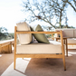 Noa Outdoor 3 Seater Sofa | Teak