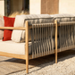 Noa Outdoor 3 Seater Sofa | Teak