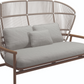 Fern 2 Seater Outdoor Sofa Dune | High Back