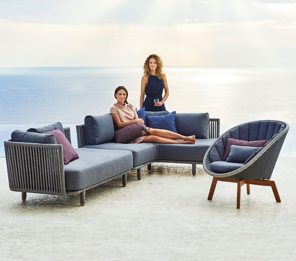 Moments Corner Module Rope Soft Touch Cushions