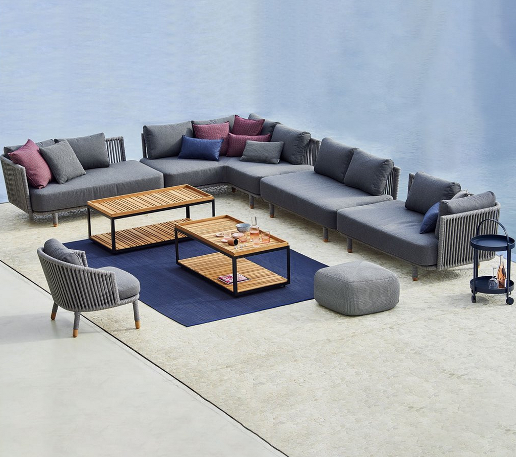 Moments Corner Module Rope Soft Touch Cushions