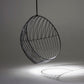 Sun Bubble Hanging Swing Chair – Modern Steel Indoor/Outdoor Black Lounger, 2022