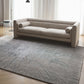 Stylish Blue-Grey Wool & Viscose Rug