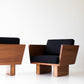 Suelo Outdoor Modern Lounge Chair – Solid Mahogany Frame