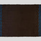 Suter Hand-Embroidered Brown Mohair Throw Blanket