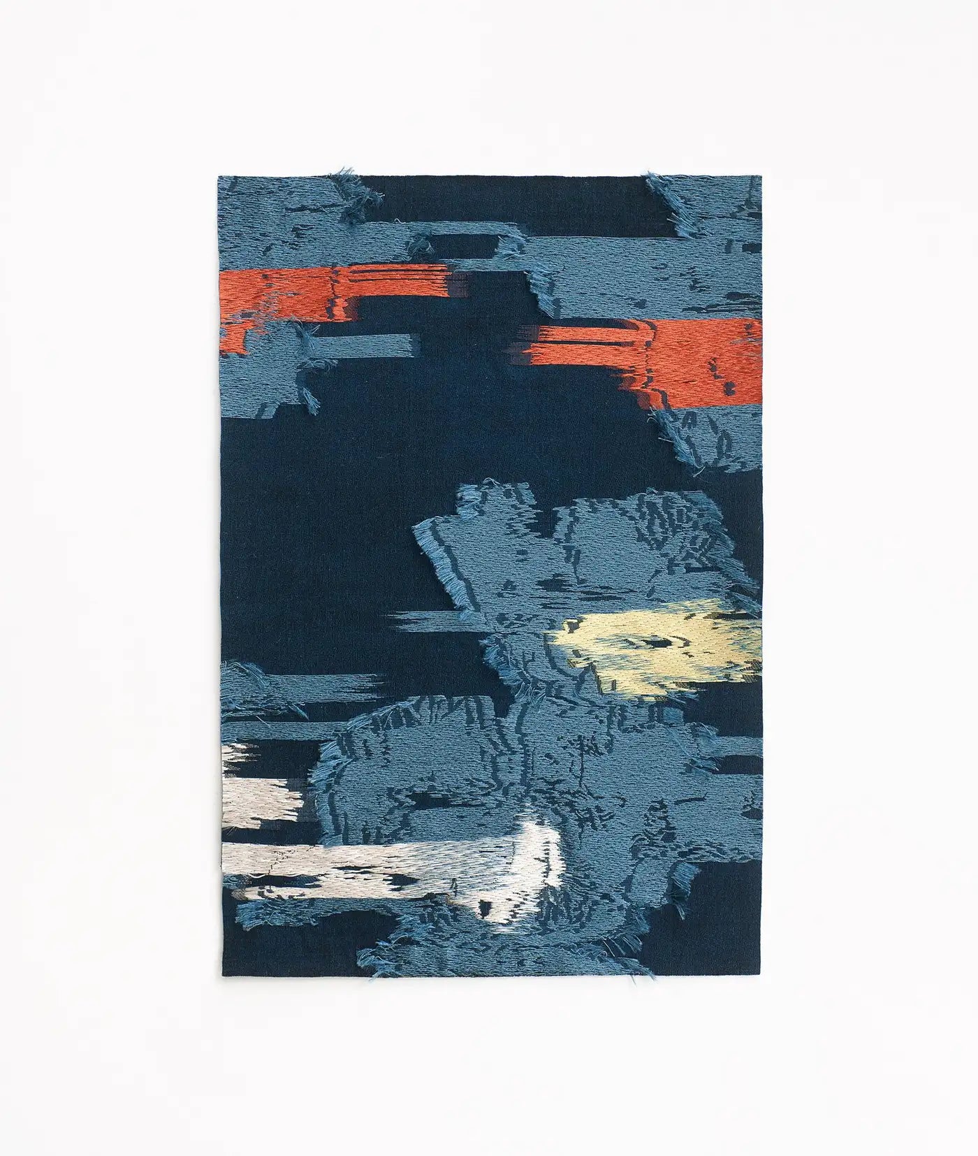 Vintola Studio Bench in Dedar Dalie Papaveri Tulipani Fabric