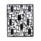 Geometric Black Iron Gate Wall Art